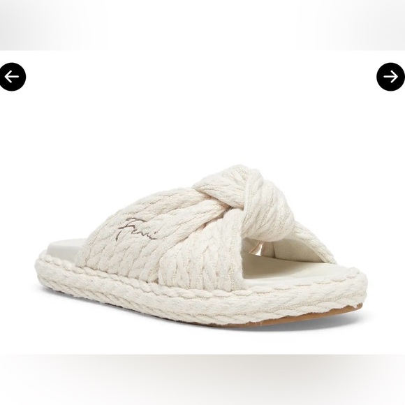 FENDI Feel Knot Slide Sandal. WOMENS. NEW IN BOX 7.5. /37.5. Authentic - Picture 5 of 16